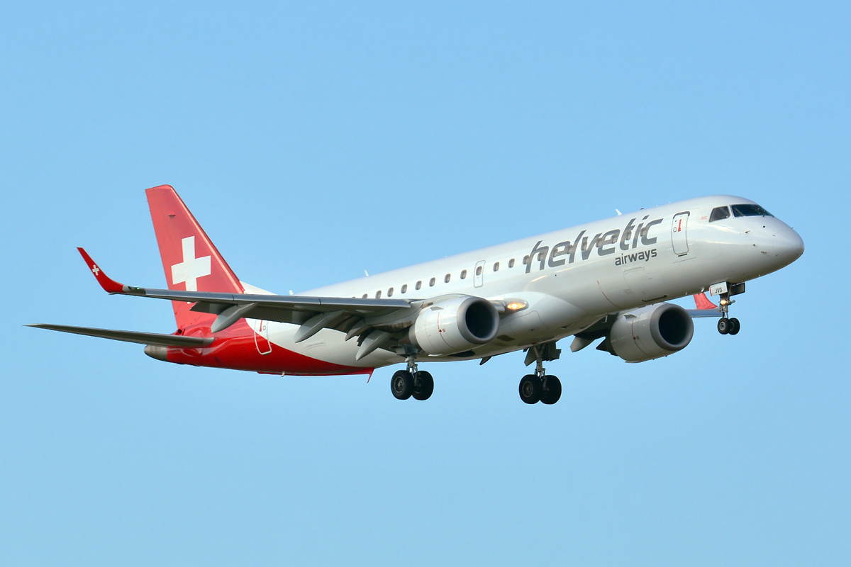 HB-JVO (19000294) Embraer 190-100LR