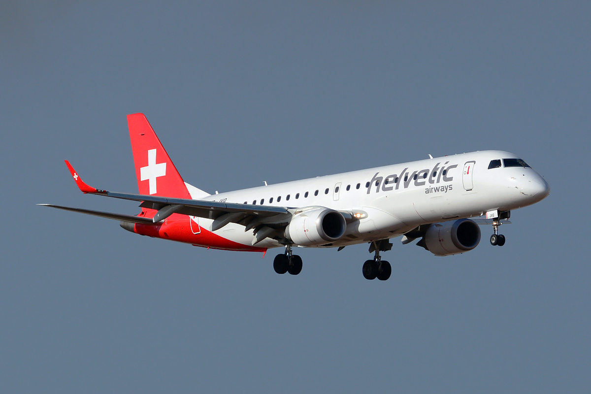 HB-JVQ (cn 19000420) Embraer 190-100LR