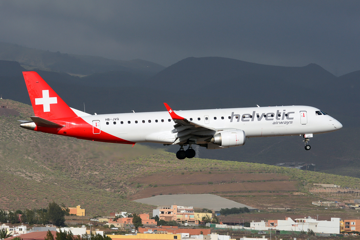 HB-JVQ (cn 19000420) Embraer 190-100LR
