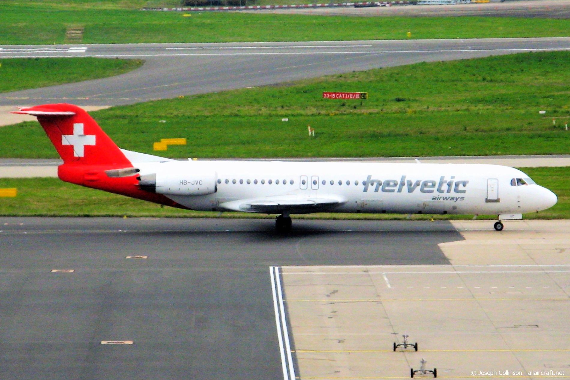 HB-JVC (11501) 1994 Fokker 100