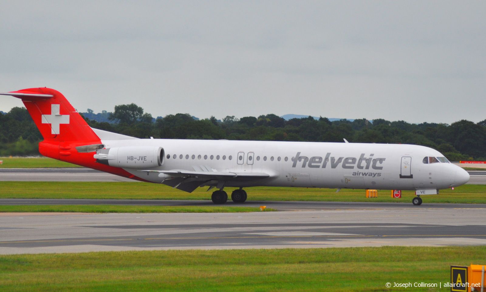 HB-JVE (011459) Fokker 100