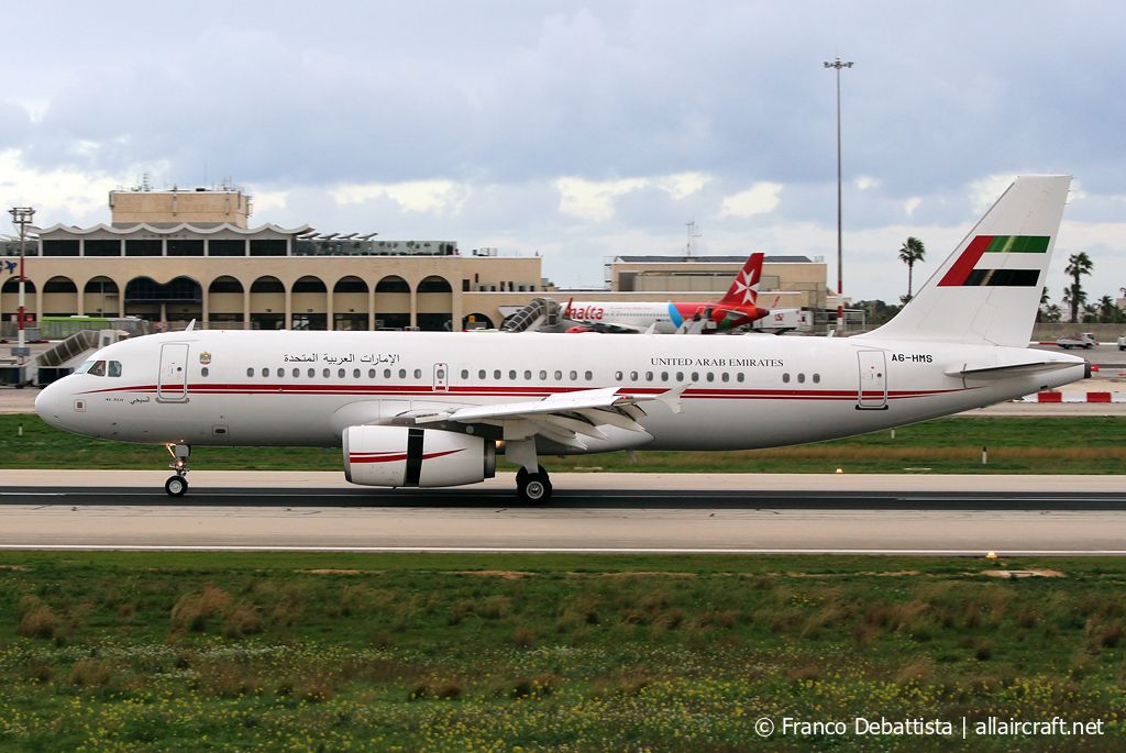 A6-HMS · Airbus A320-232 · (MLA / LMML)