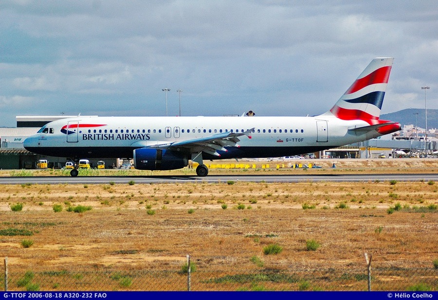 G-TTOF (0001918) Airbus A320-232