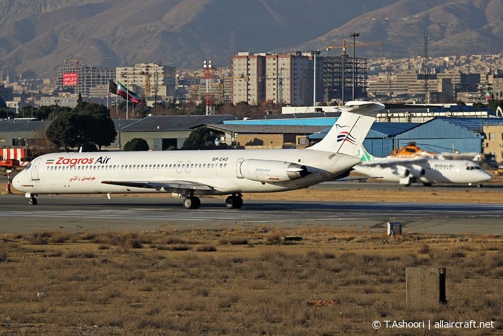 EP-ZAD (49279) 1985 McDonnell Douglas MD-83