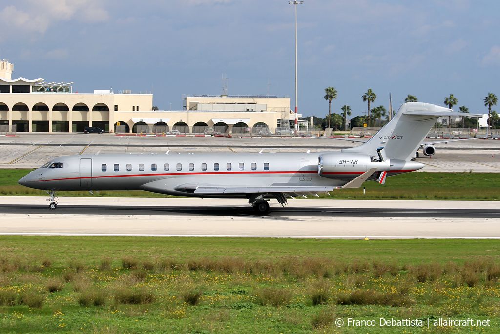 9H-VIR (70123) Bombardier BD-700-2A12 Global 7500