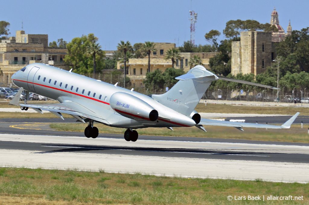 9H-VJN (9662) 2015 Bombardier BD-700-1A10 Global 6000