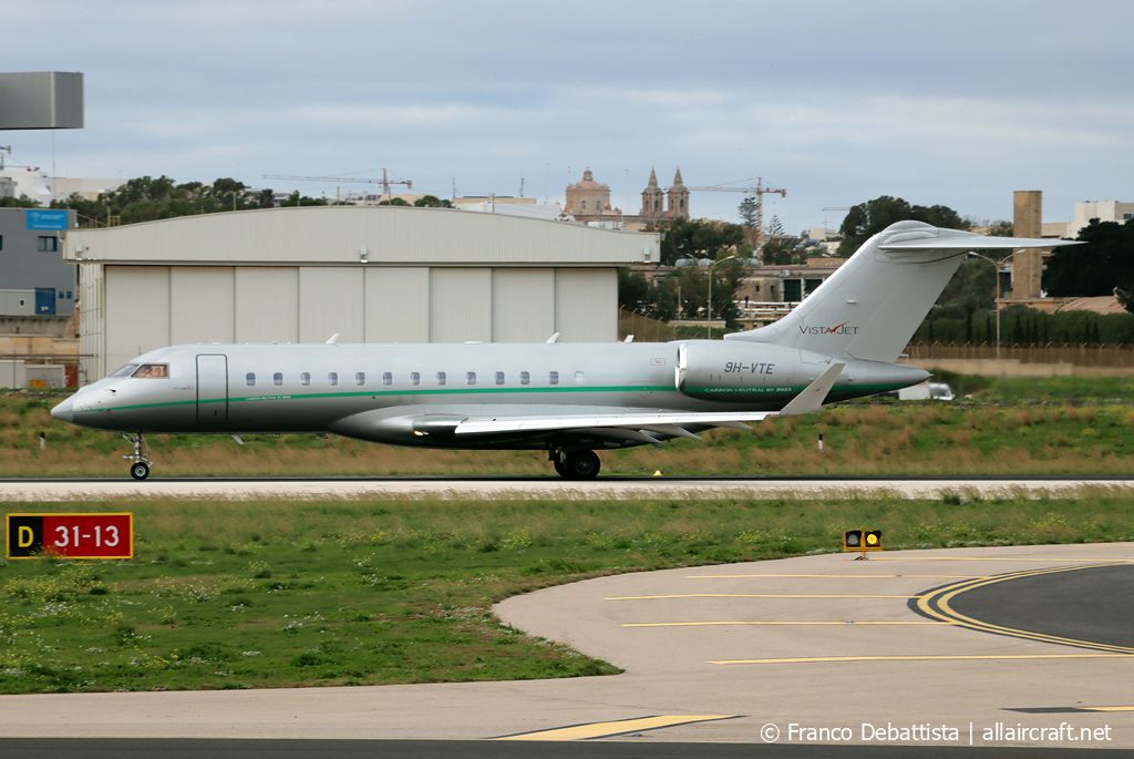 9H-VTE (9440) 2011 Bombardier Global 6000