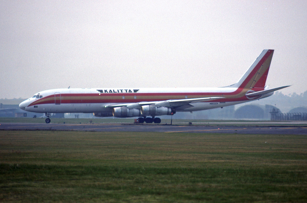 N802CK · Douglas DC-8-54(F) · (LKZ / EGUL)