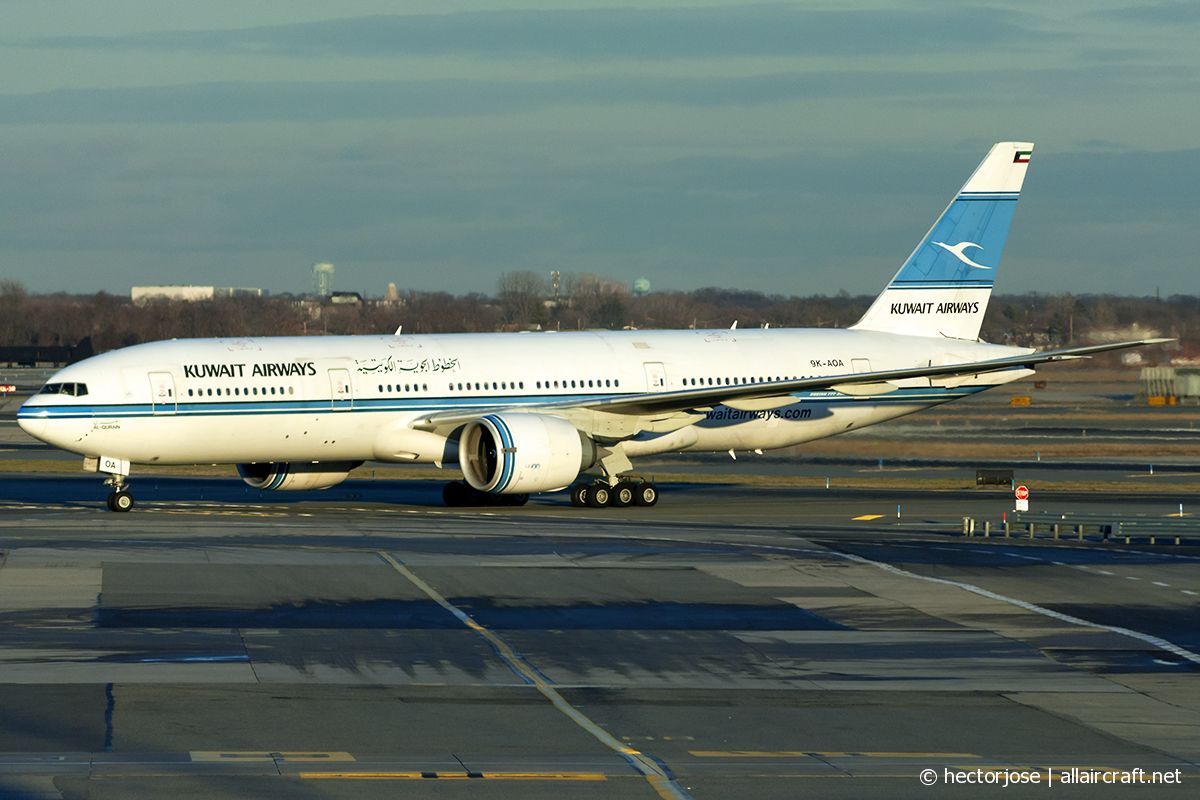 9K-AOA (cn 28743) Boeing 777-269(ER)
