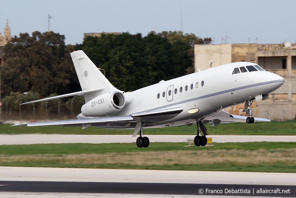 OY-CKI (154) 2001 Dassault Falcon 2000