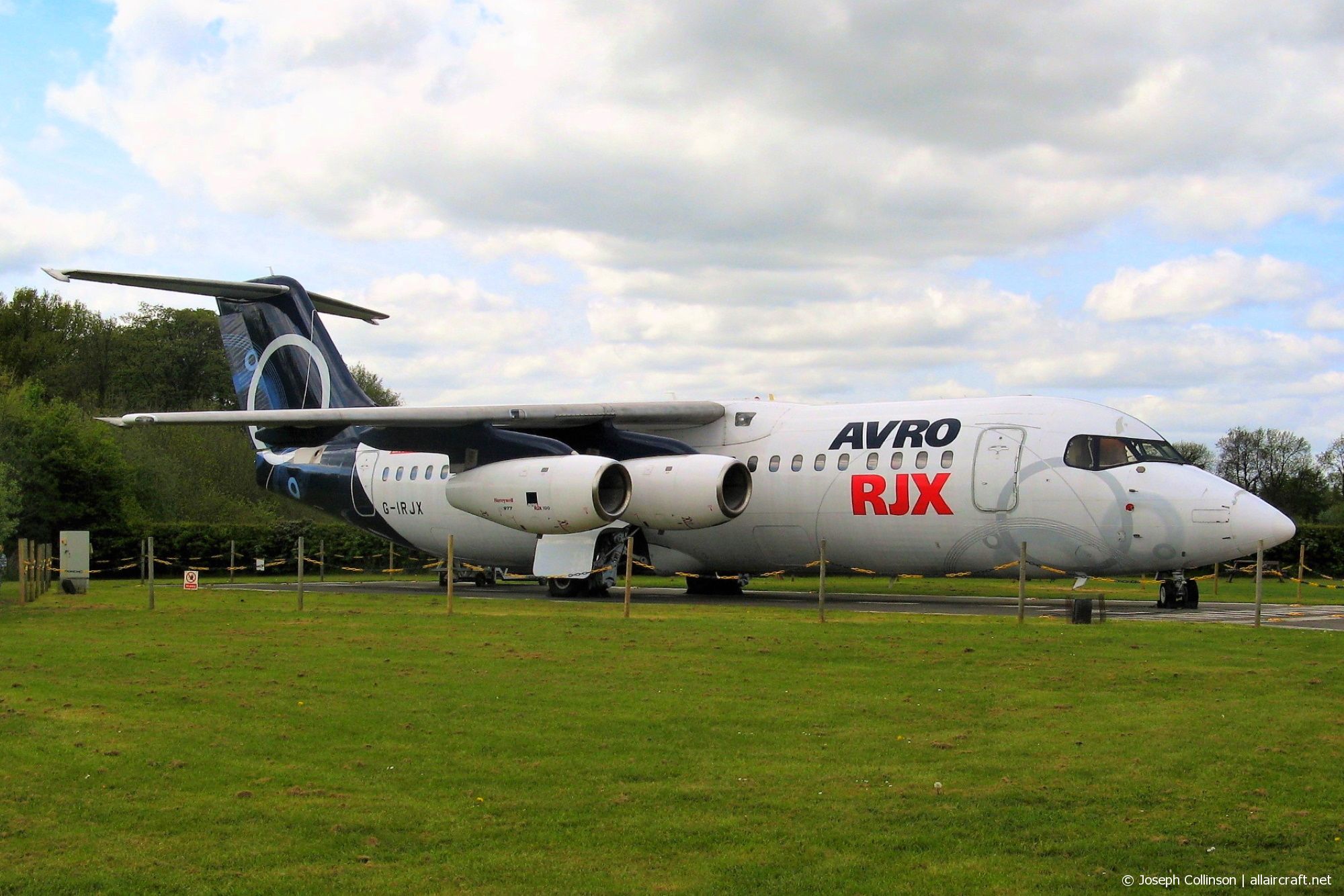 G-IRJX · British Aerospace Avro RJX100 · (MAN / EGCC)