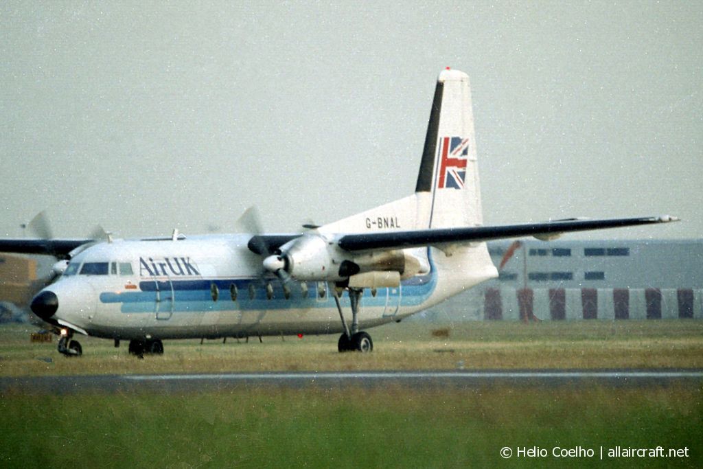 G-BNAL (10334) 1967 Fokker F-27-600 Friendship