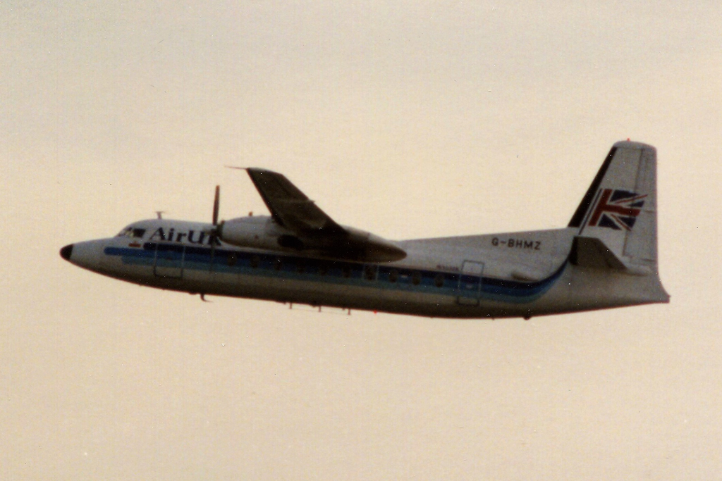 G-BHMZ (cn 10244) Fokker F27-200