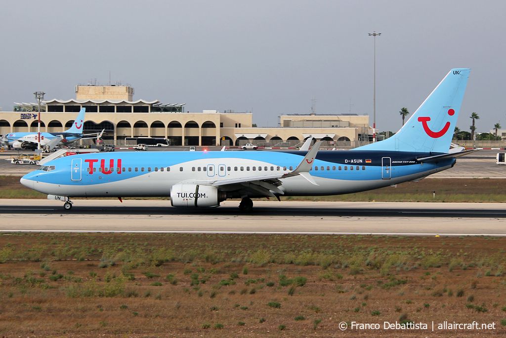 D-ASUN (33023) 2005 Boeing 737-8BK(WL)