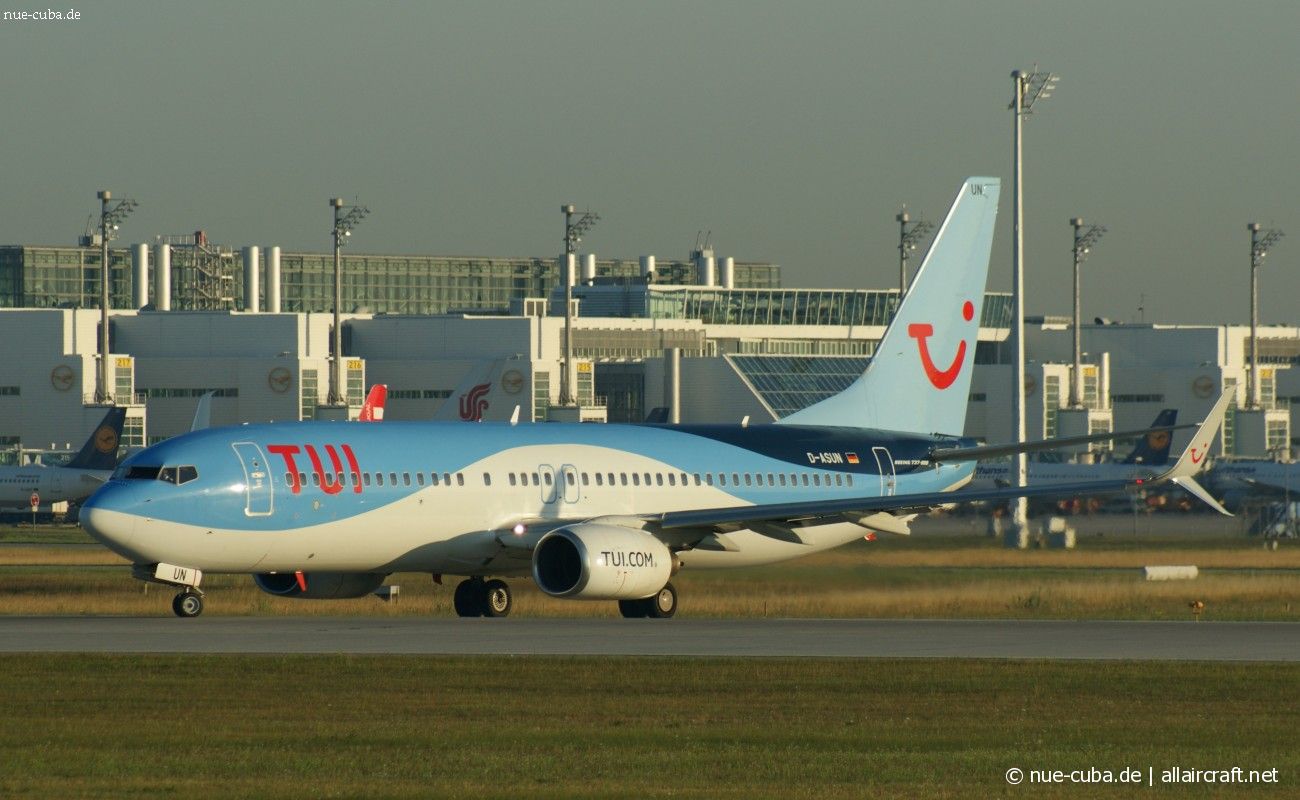 D-ASUN (33023) 2005 Boeing 737-8BK(WL)