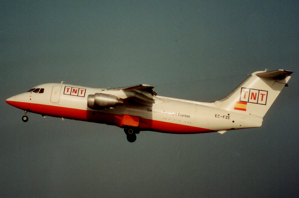 EC-FZE (E2105) 1988 British Aerospace BAe-146-200QT