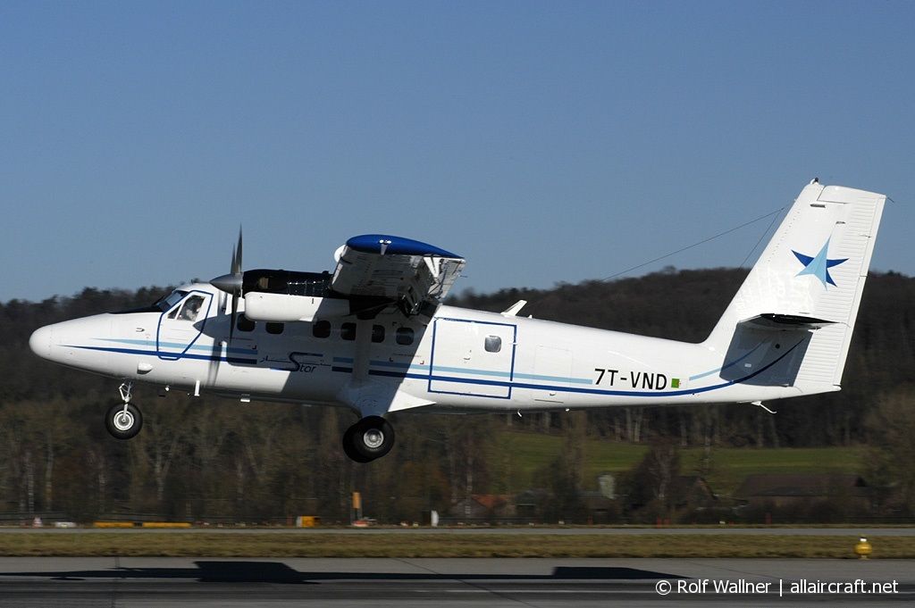 7T-VND · De Havilland Canada DHC-6-300 Twin Otter · (ZRH / LSZH)
