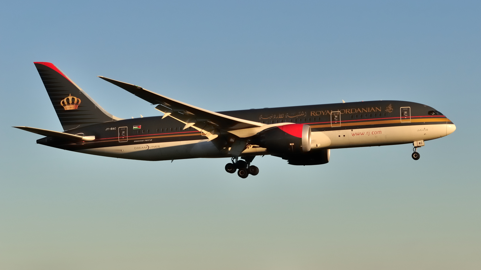 JY-BAC, (cn 37164), Boeing 787-8 Dreamliner