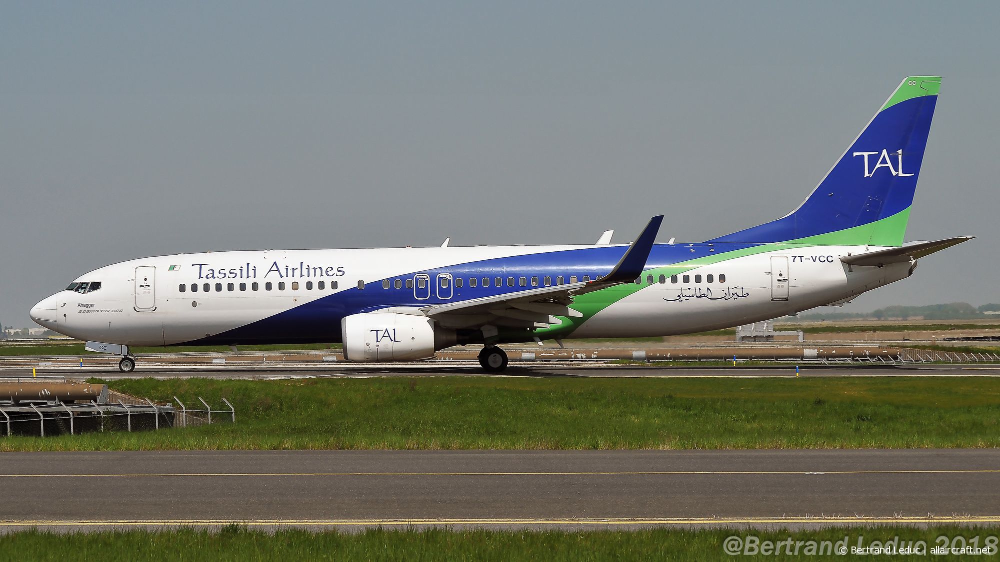 7T-VCC (40886) 2011 Boeing 737-8ZQ(WL)