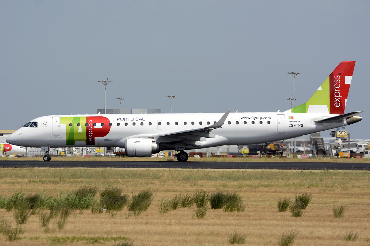 CS-TPS · Embraer 190-100LR · (LIS / LPPT)