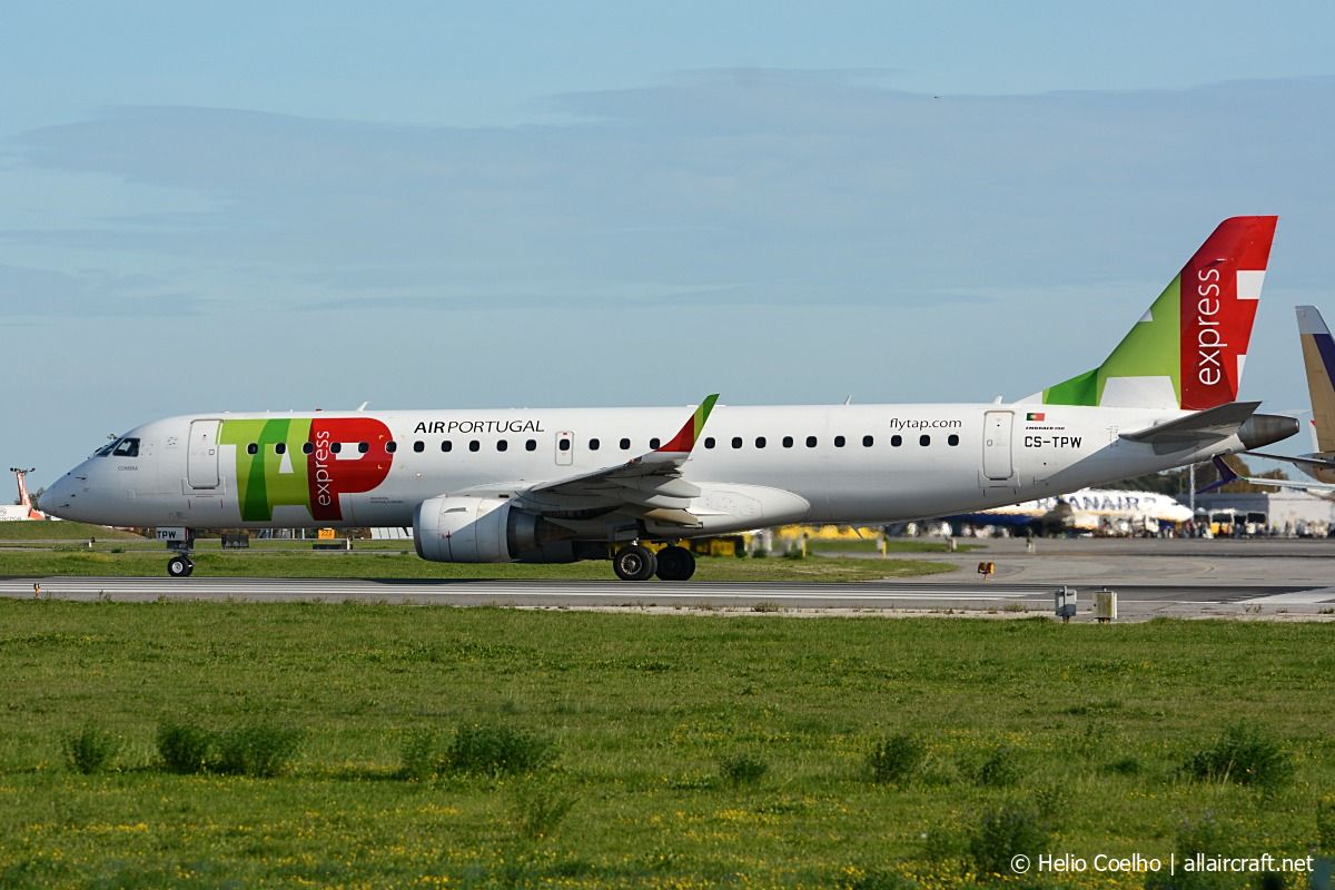 CS-TPW (19000550) Embraer 190-100LR