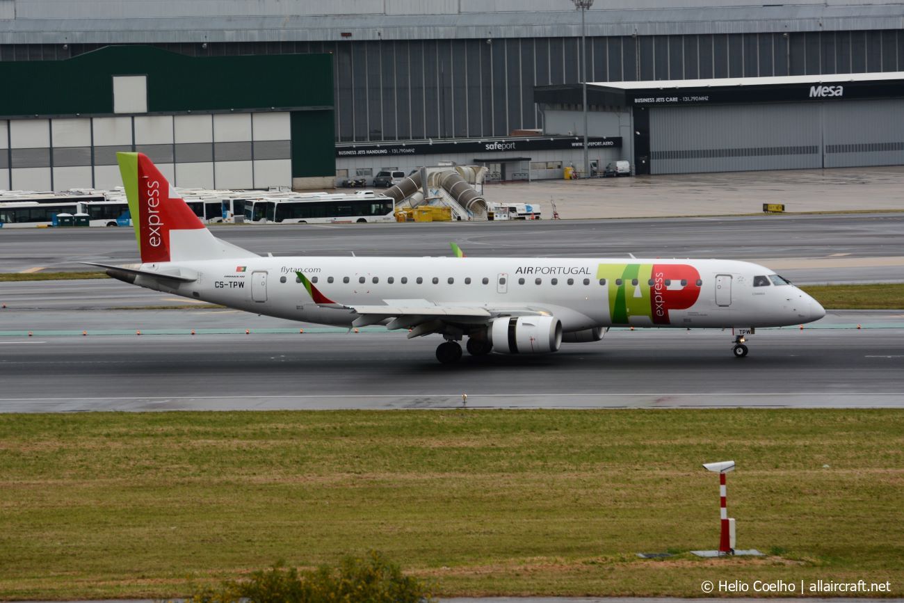 CS-TPW (19000550) Embraer 190-100LR