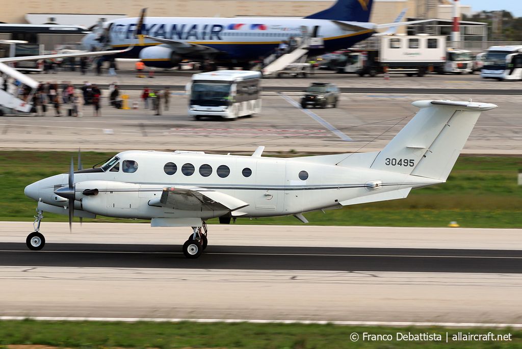 83-0495 (BP-41) 1983 Beechcraft C-12D Huron