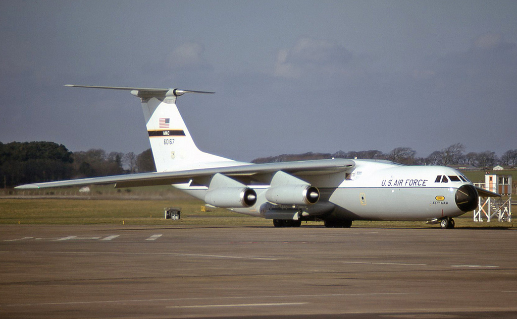 66-0167, (cn 300-6193), Lockheed C-141B Starlifter (L-300)