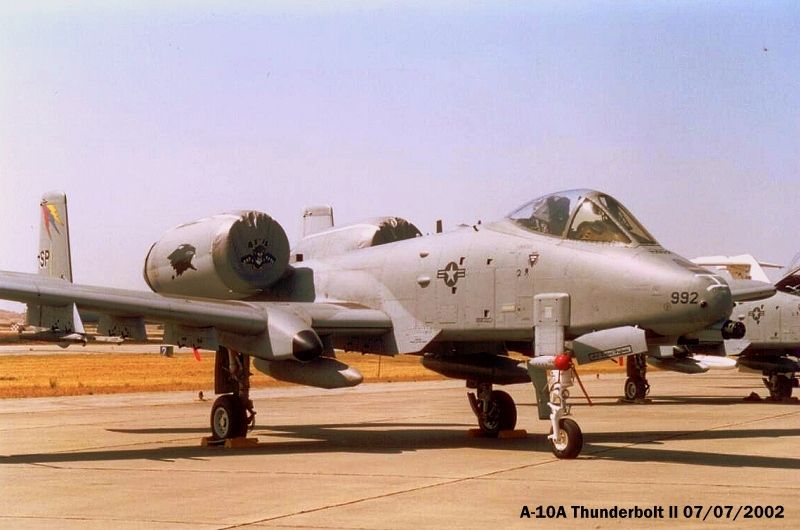 81-0992 (A10-0687) Fairchild Republic A-10A Thunderbolt II