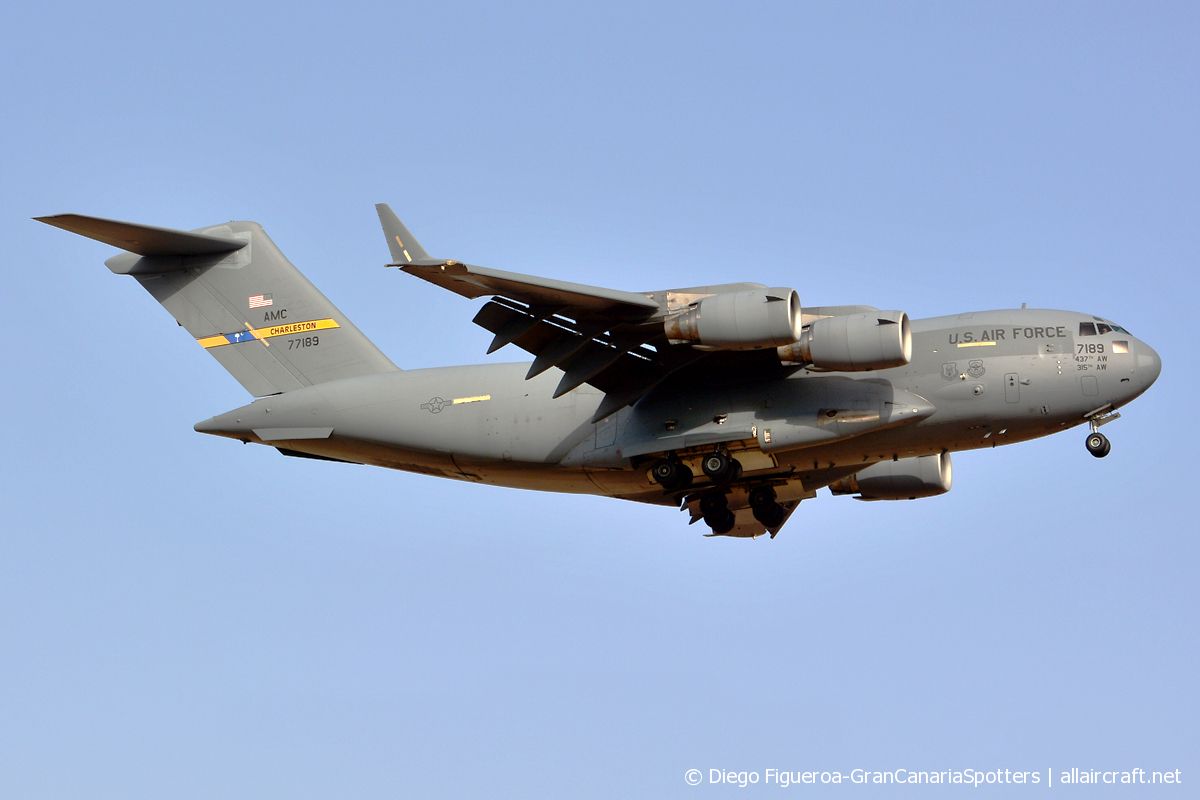 07-7189 (P-189) 2007 Boeing C-17A Globemaster III