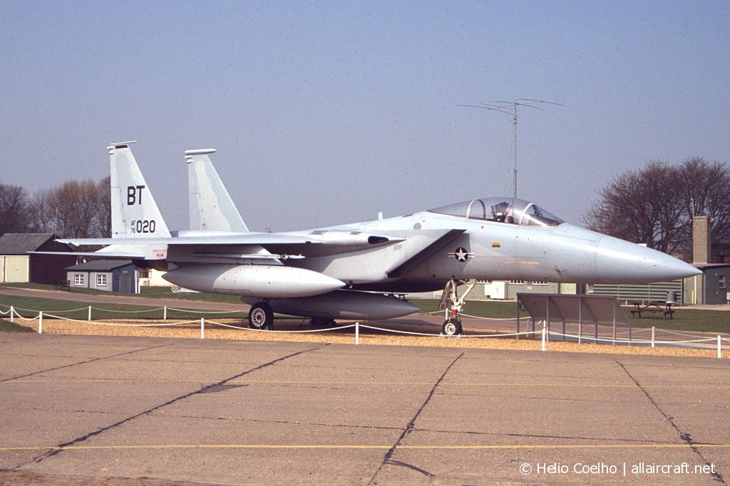 76-0020 (0199/A172) 1976 McDonnell Douglas F-15A Eagle