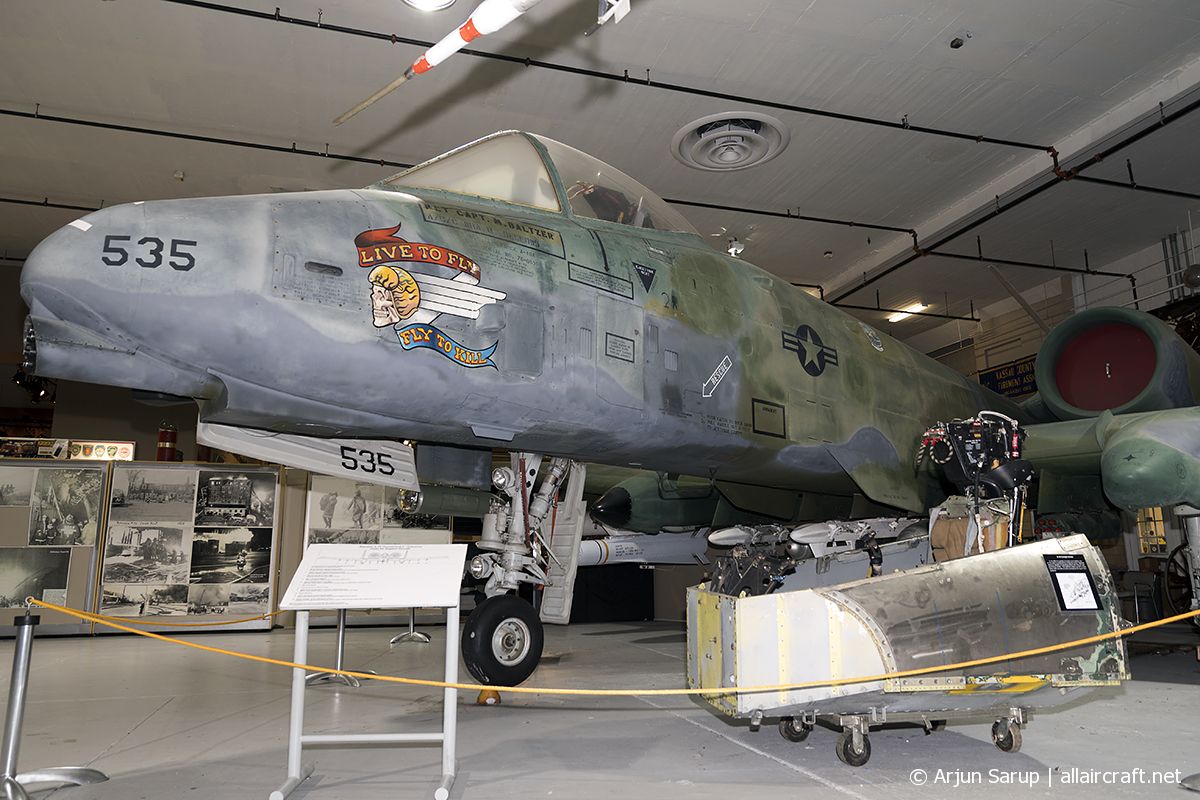 76-0535 (A10-0082) Fairchild Republic A-10A Thunderbolt II