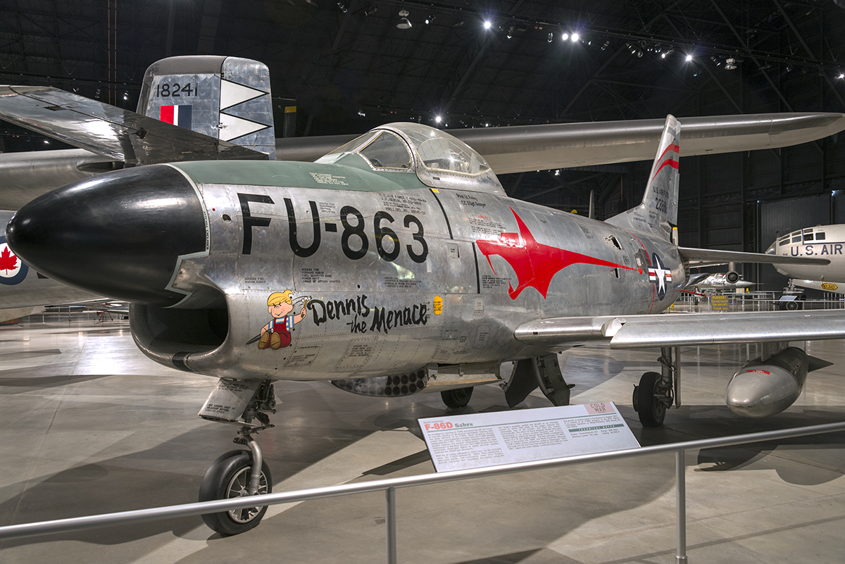 52-3863 (190-266) 1952 North American F-86D Sabre