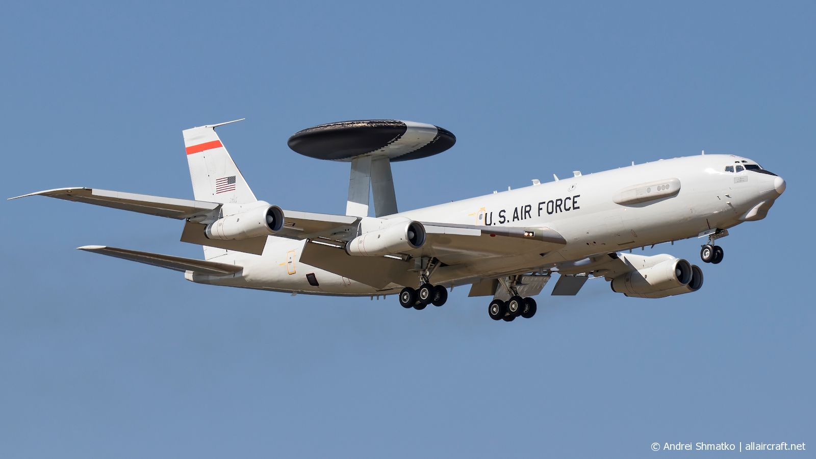 71-1407 (20518) 1971 Boeing E-3B Sentry