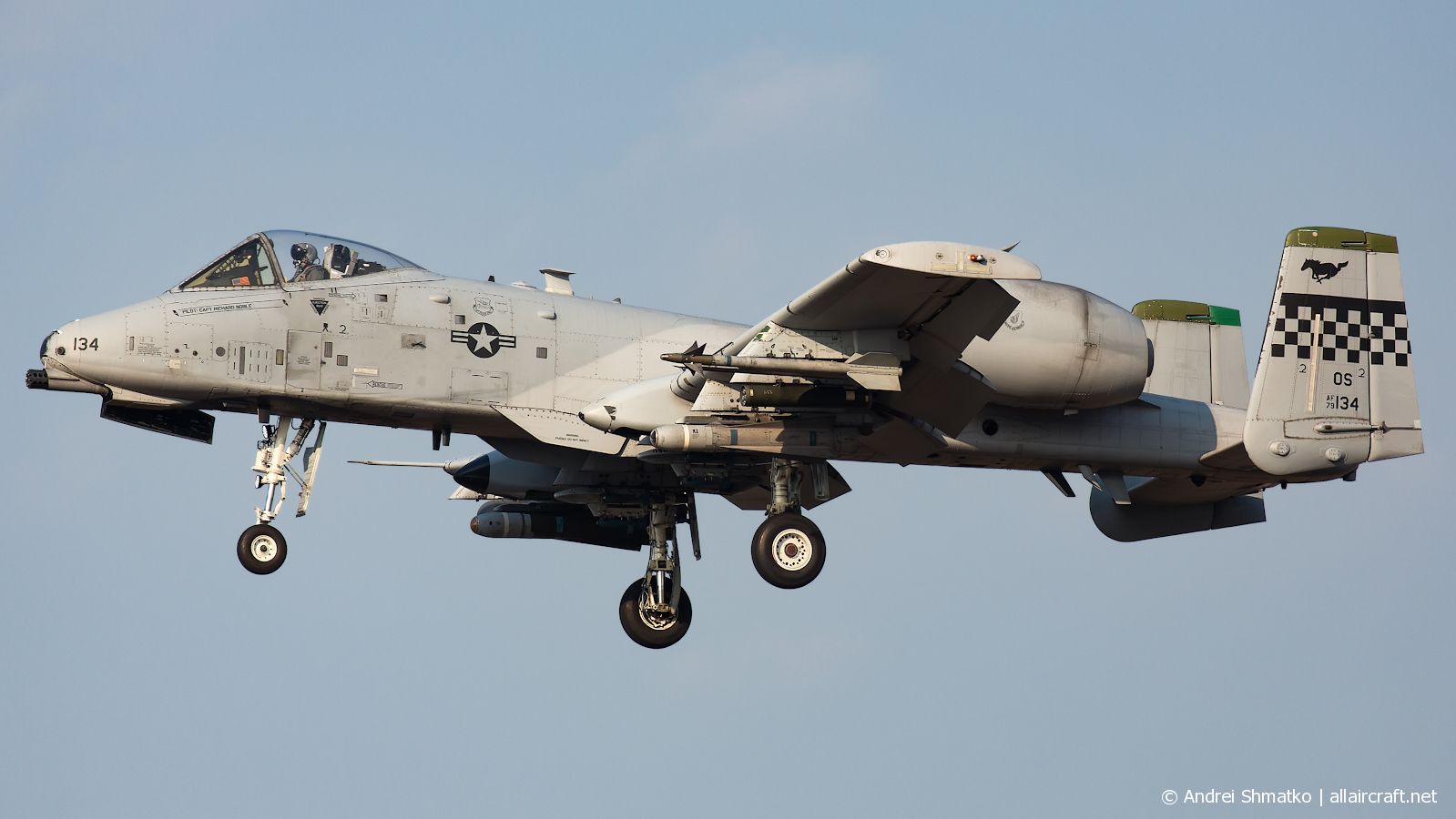 79-0134 (A10-0398) Fairchild A-10C Thunderbolt II