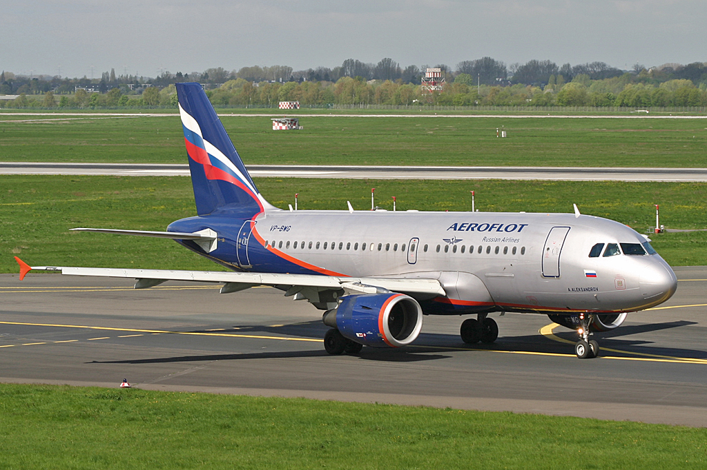 VP-BWG (cn 2093) Airbus A319-111