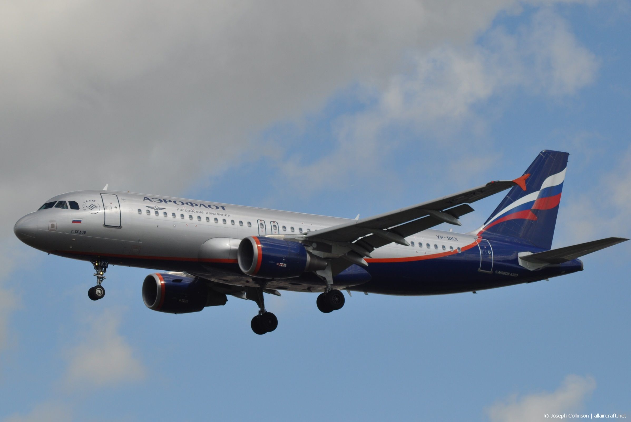 VP-BKX (cn 3410) Airbus A320-214