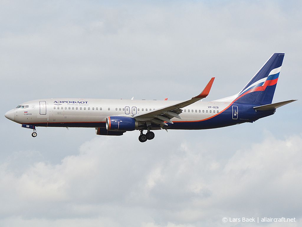 VP-BZB · Boeing 737-8LJ(WL) · (CPH / EKCH)