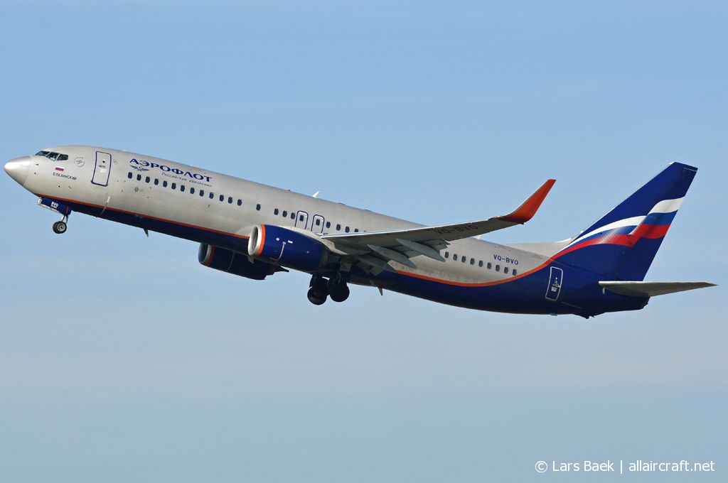 VQ-BVO · Boeing 737-8LJ(WL) · (CPH / EKCH)