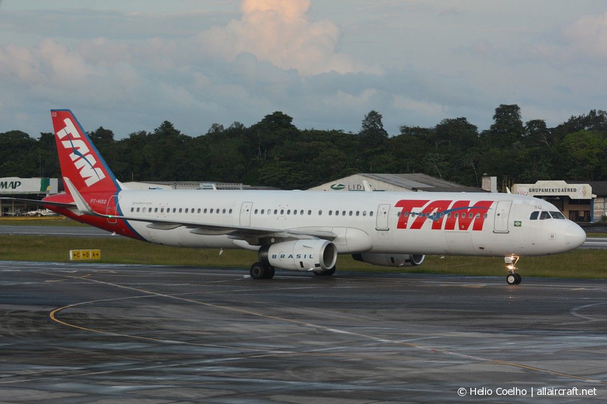 PT-MXQ (6165) 2014 Airbus A321-231(WL)