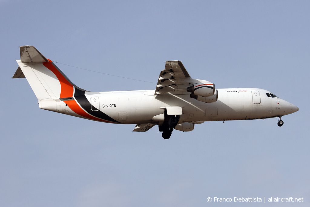 G-JOTE (E3182) 1990 British Aerospace BAe-146-300QT