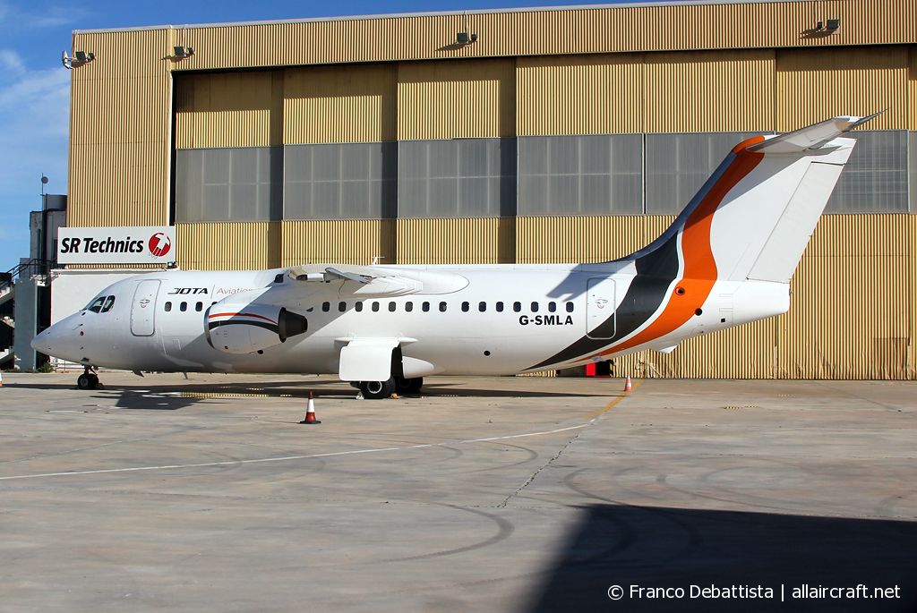 G-SMLA (E2047) 1985 British Aerospace BAe-146-200