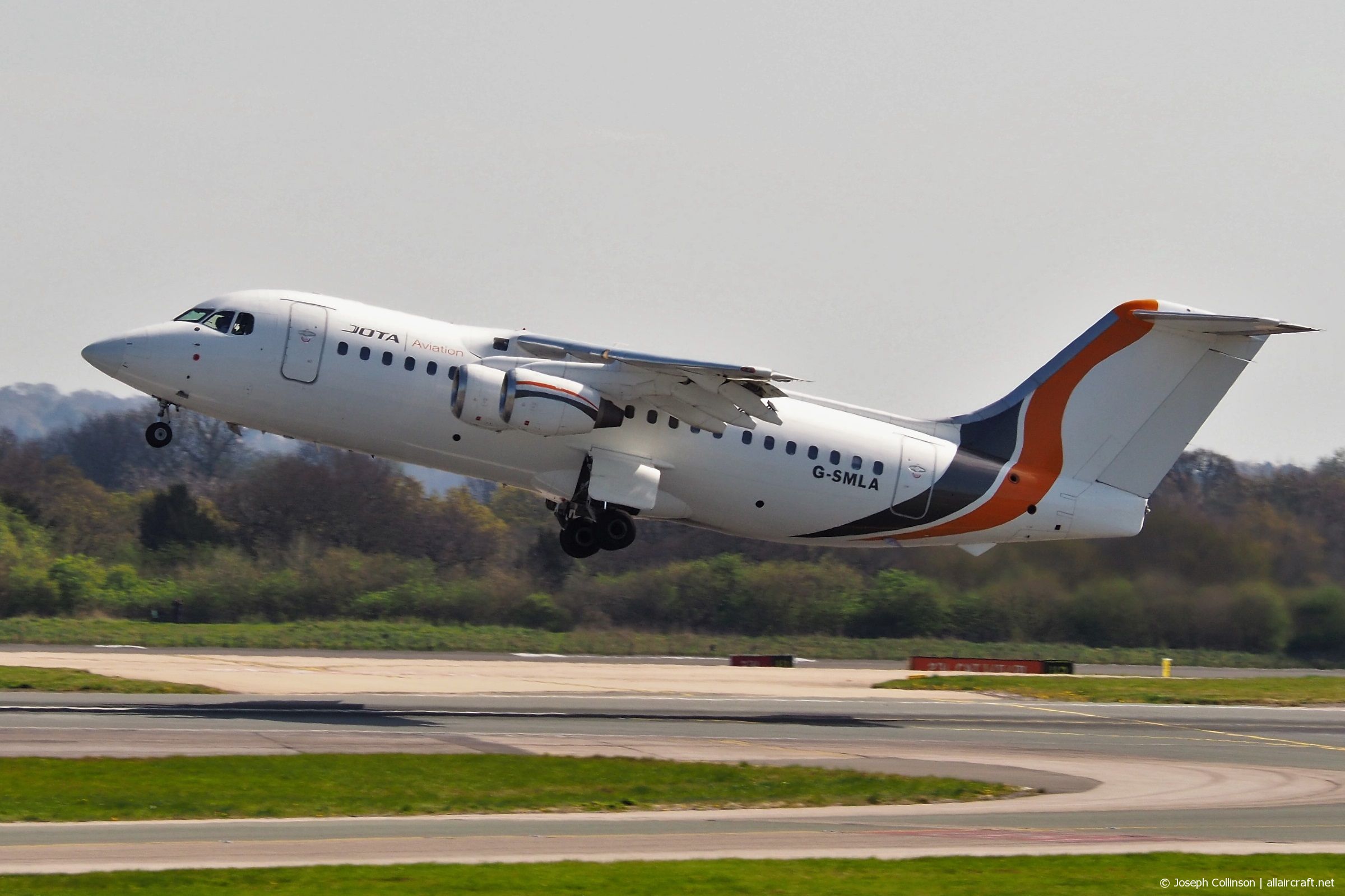 G-SMLA (E2047) 1985 British Aerospace BAe-146-200
