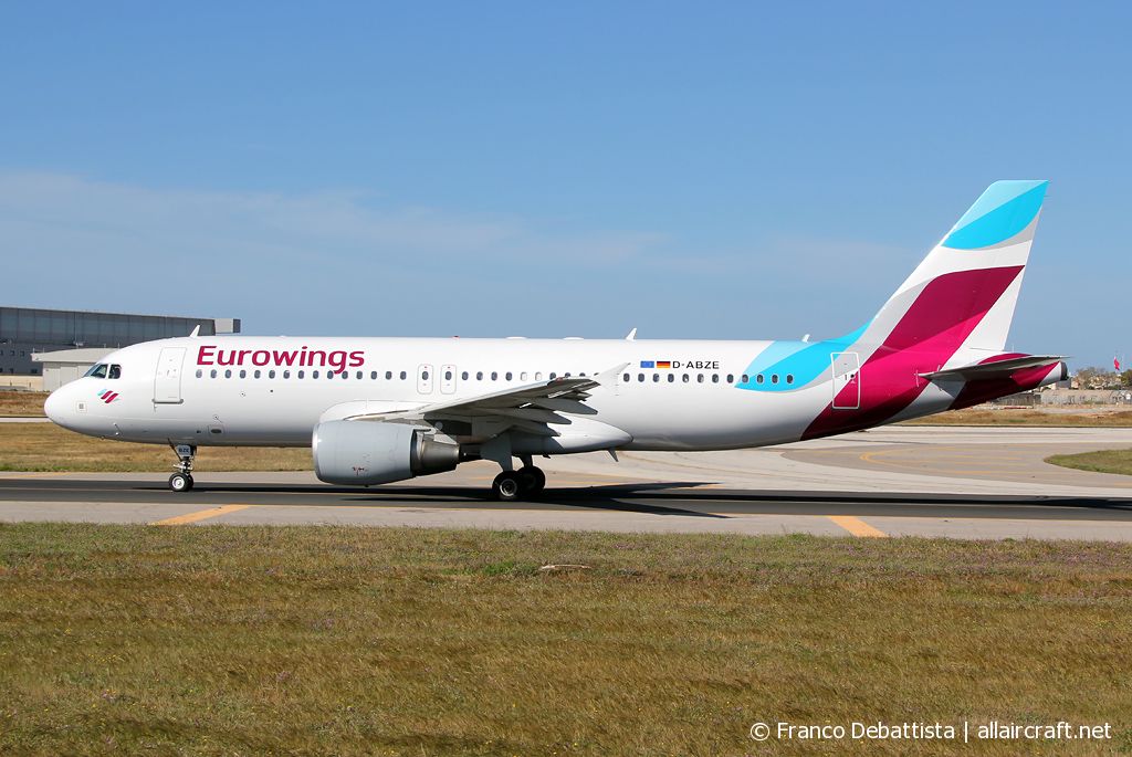D-ABZE (3464) 2008 Airbus A320-216