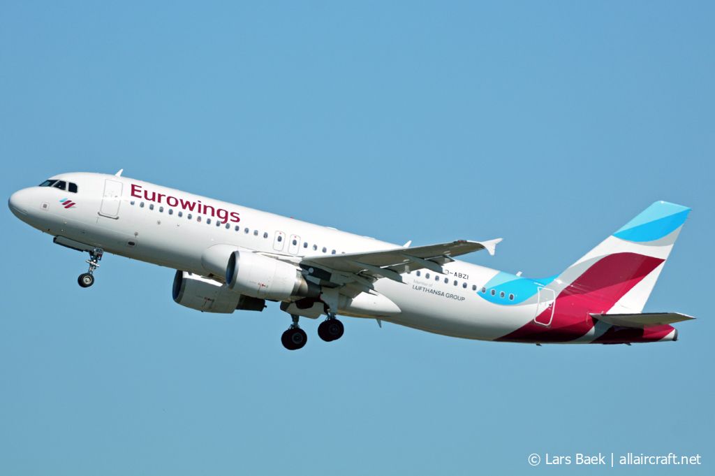 D-ABZI · Airbus A320-216 · (CPH / EKCH)