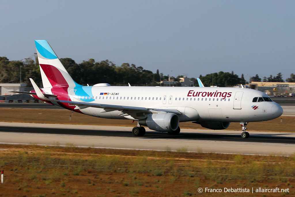 D-AEWK (7261) 2016 Airbus A320-214(WL)