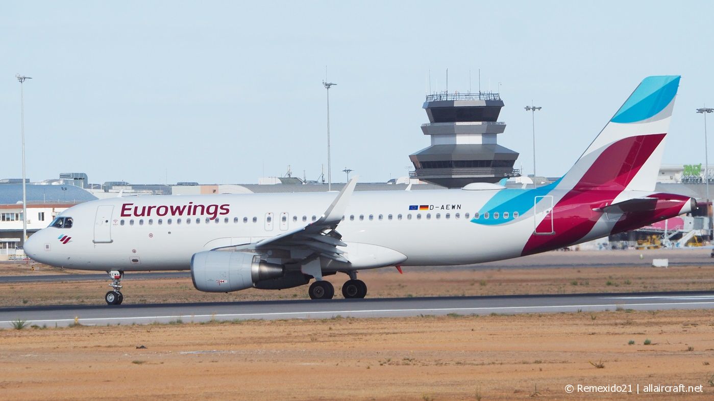 D-AEWN (7393) 2016 Airbus A320-214 WL