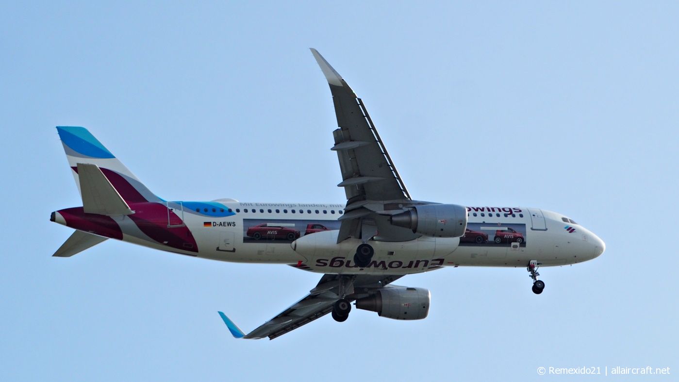 D-AEWS (7439) 2016 Airbus A320-214 WL