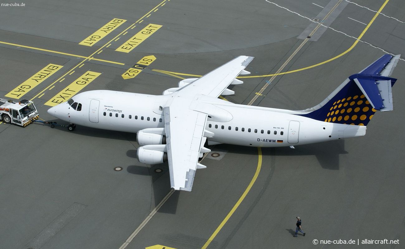 D-AEWM (E3125) British Aerospace BAe-146-300