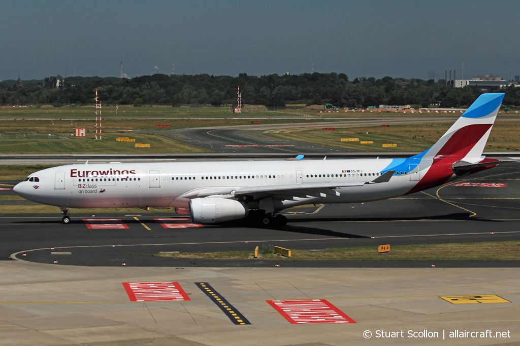 OO-SFJ (cn 0701) Airbus A330-343
